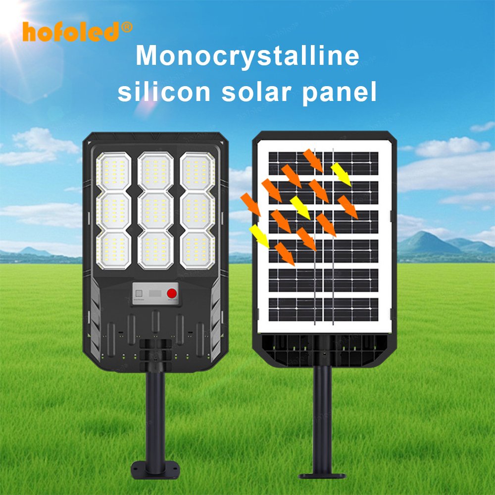 Manufacturer Wide Angle Solar Garden Lamp P65 Waterproof Courtyard Square Outdoor Solar Light With Panel