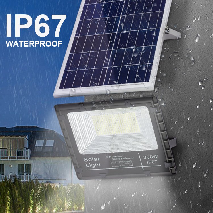 IP67 Outdoor 100W 200W 300W 500W 600W Color Changing Outdoor Solar LED Flood Light