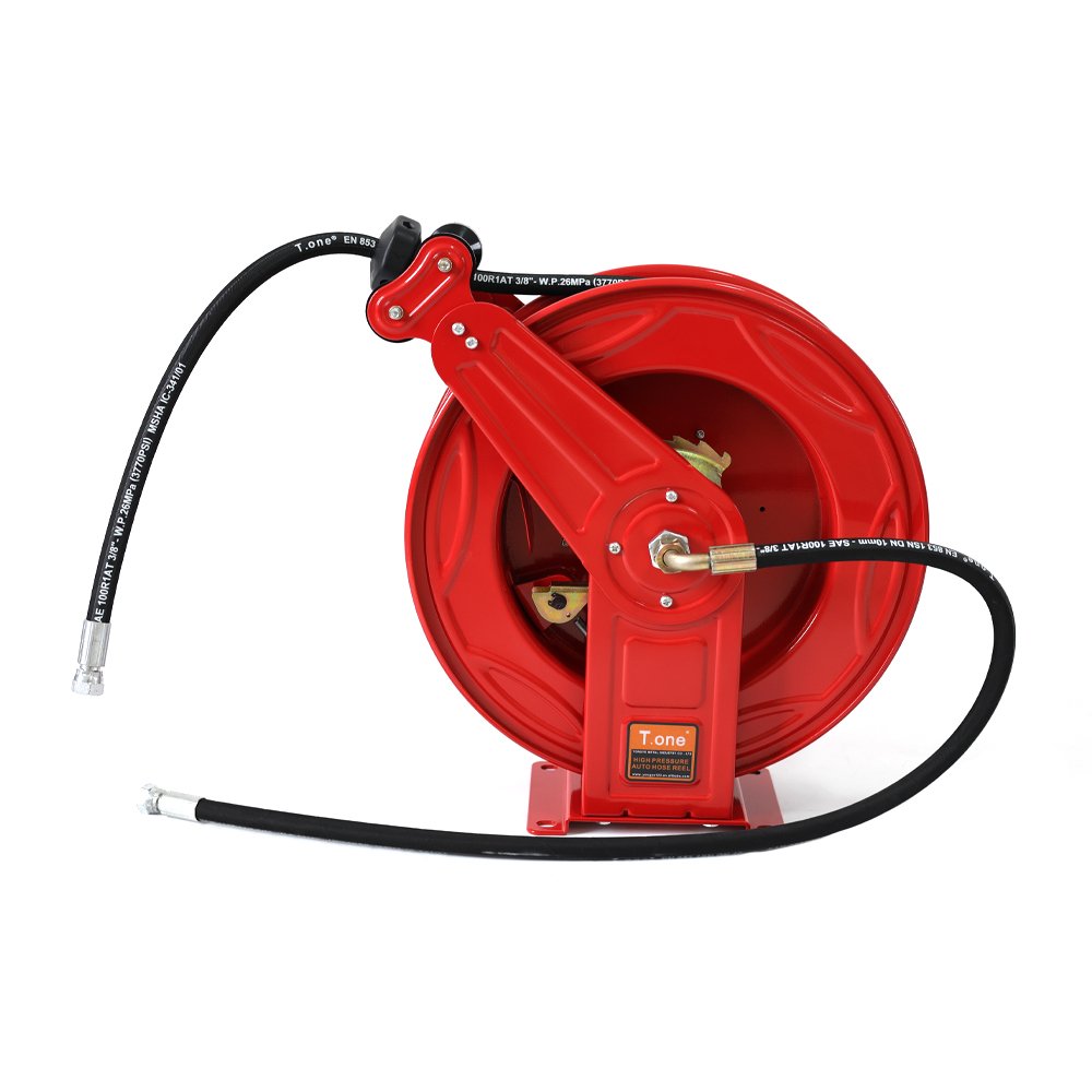 Auto Retractable Hose Reel Water Hose Garden Automatic Hose Reel for Pressure Washer