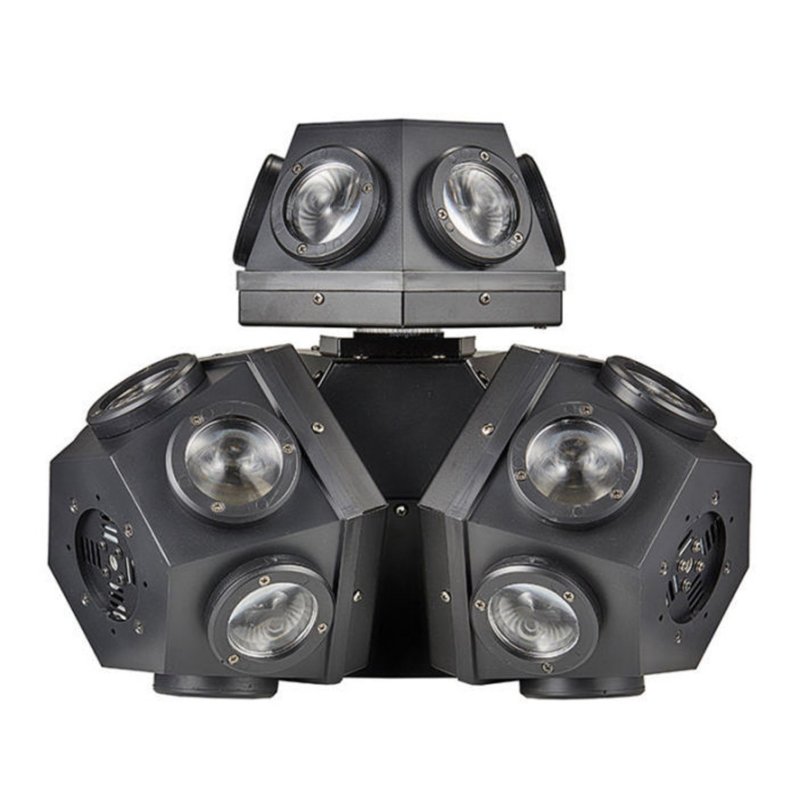 LED Three Head Moving Head Beam Light KTV Voice Controlled Moving Head Laser Spotlight Rotating Laser Light