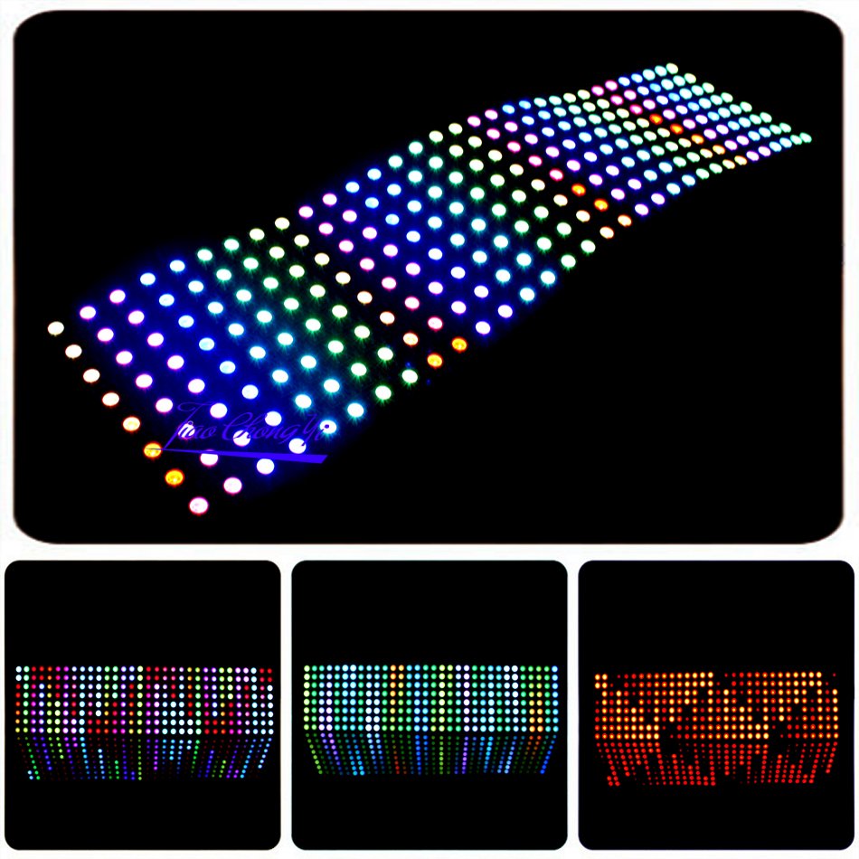WS2812B LED Panel Chip 8x8/8x32/16x16 Pixels Full Color Panel Screen Addressable