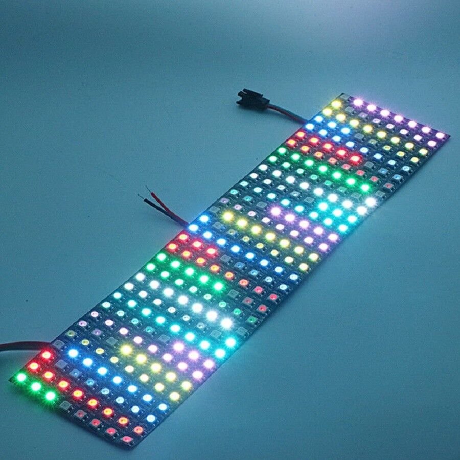 WS2812B LED Panel Chip 8x8/8x32/16x16 Pixels Full Color Panel Screen Addressable