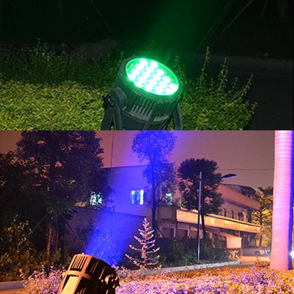 Outdoor 54X3W RGBW RGB Waterproof IP65 LED Par Can Stage Light