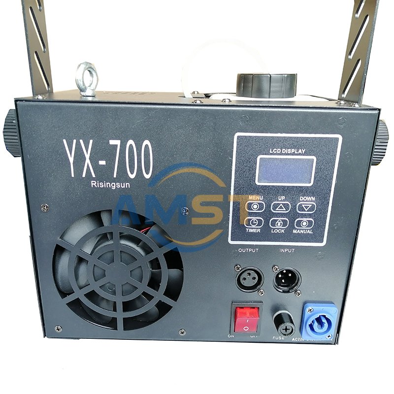 Effect Equipment 700W Haze Machine Remote Control Water Based Fog Smoke Highlights Romantic Atmosphere for Stage DJ Club Wedding