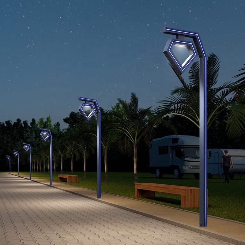 Good Price Led Street Lamp Garden Light LED Post Top Light Outdoor Street Lighting Luminaire Pole Mounted Fixture