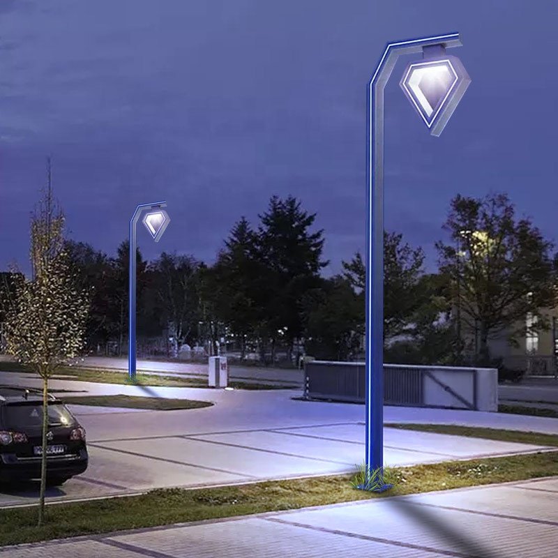 Good Price Led Street Lamp Garden Light LED Post Top Light Outdoor Street Lighting Luminaire Pole Mounted Fixture