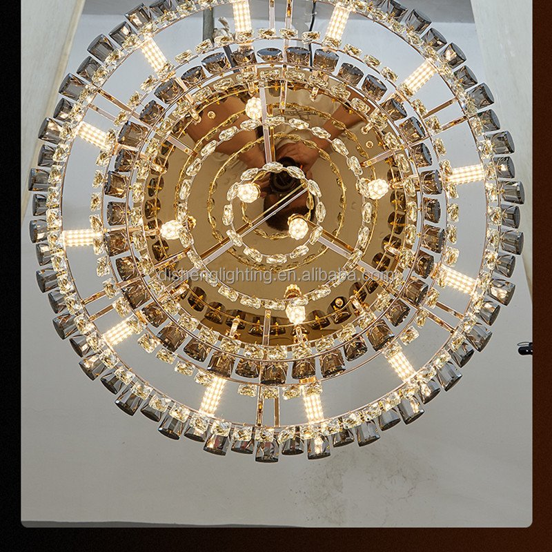 Popular Living Room Ceiling Lights Crystal Lamp Chandelier for Hotel Home Indoor Lighting