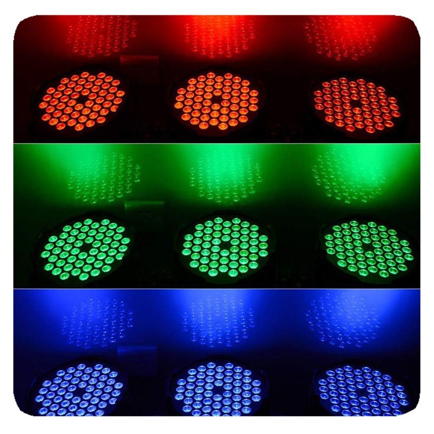 2025 NEW LED Light Waterproof 80W 120W 180W Rated Outdoor Rgb DMX512 Par60 PAR 54 Stage Lights for Church
