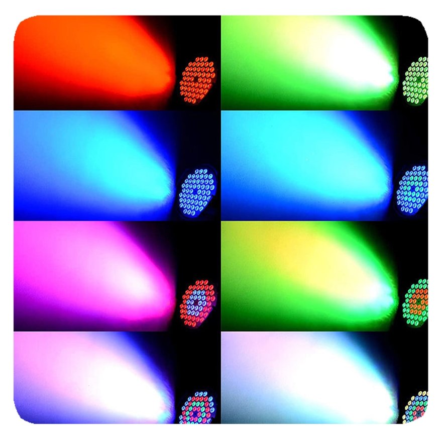 2025 NEW LED Light Waterproof 80W 120W 180W Rated Outdoor Rgb DMX512 Par60 PAR 54 Stage Lights for Church