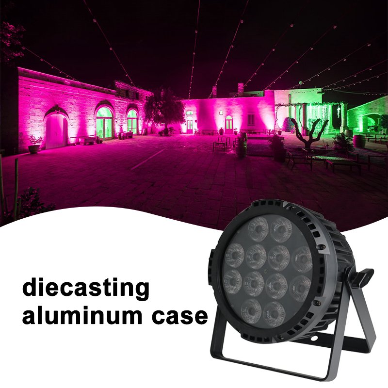 Grace 12*18W 6in1 LED Stage Equipment RGBWAUv Outdoor DJ Disco Par Light