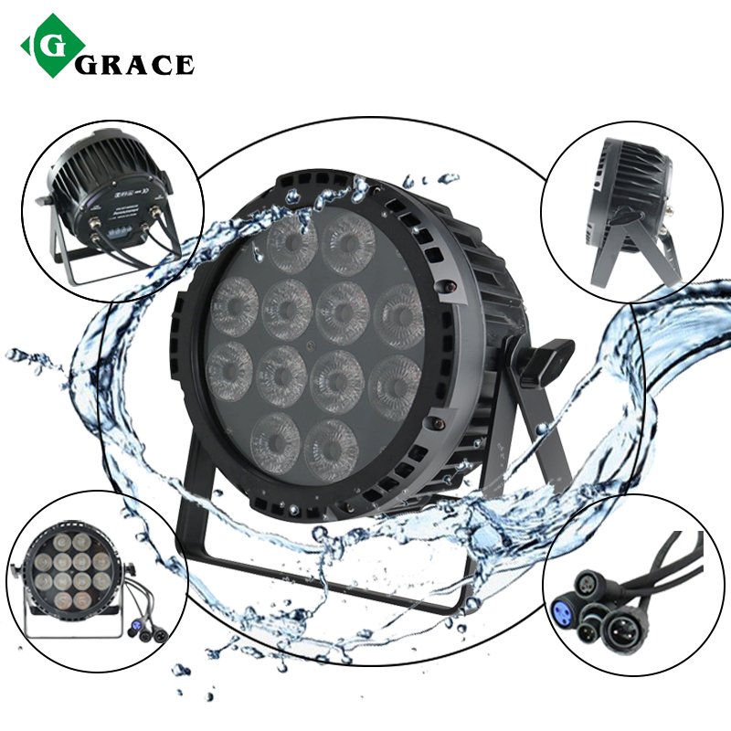 Grace 12*18W 6in1 LED Stage Equipment RGBWAUv Outdoor DJ Disco Par Light