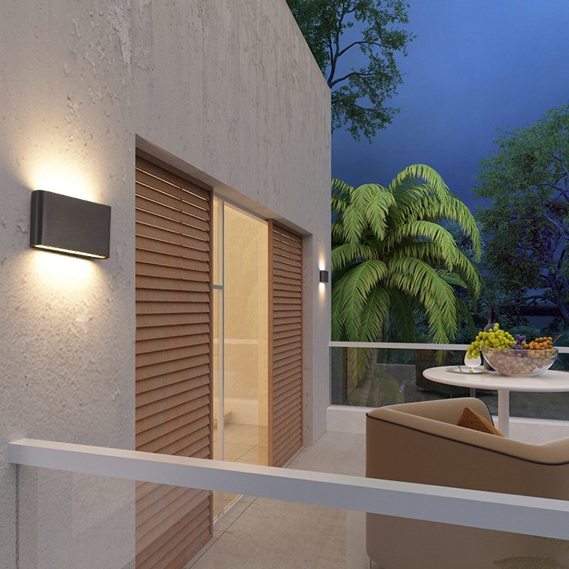 LED Wall Lamp 10W Recessed Corner Lamp Step Light IP65 Waterproof Led Wall Mounted Lighting 12V Wall Lamp Made in China