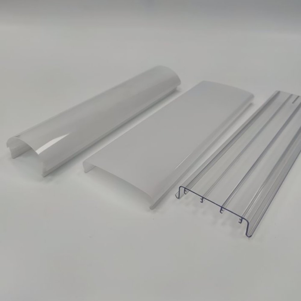 High Quality Plastic Covers for Fluorescent Light Transparent Plastic Light Cover