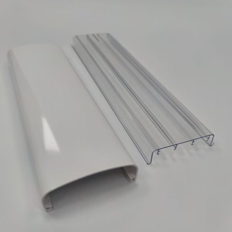 High Quality Plastic Covers for Fluorescent Light Transparent Plastic Light Cover