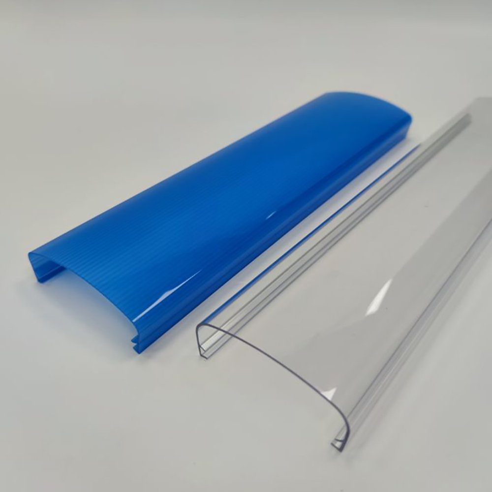 High Quality Plastic Covers for Fluorescent Light Transparent Plastic Light Cover