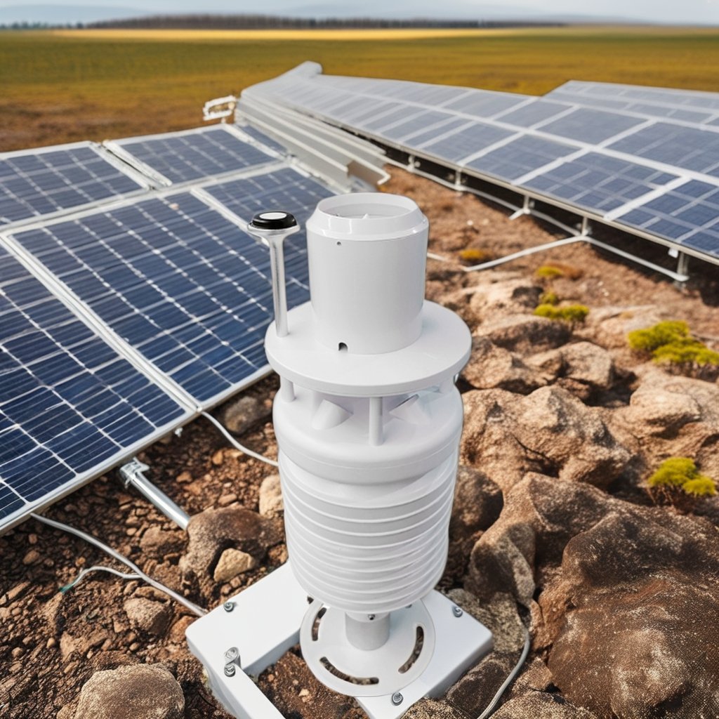 5V RS485 Modbus Compact Automatic Weather Station 7-in-1 for Anti-Corrosion Meteorological Environment Device Industrial Use