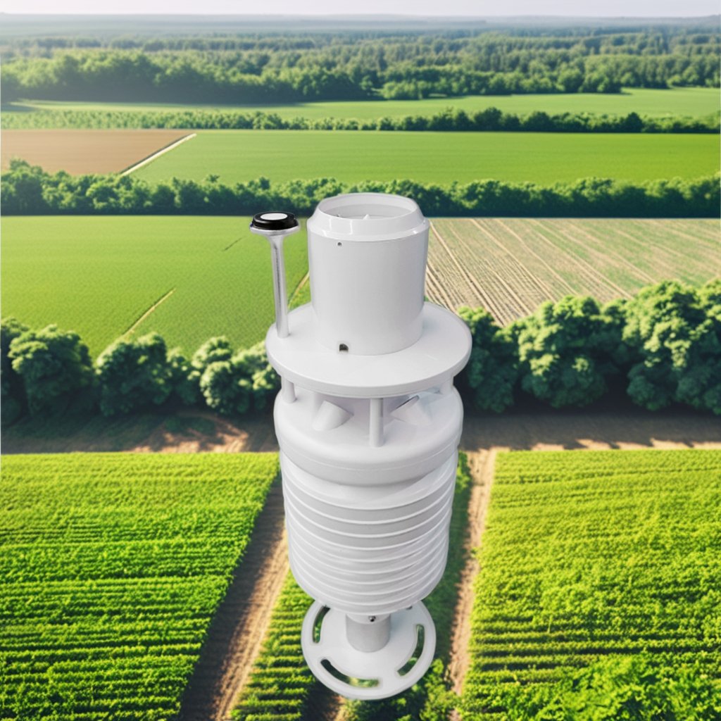 5V RS485 Modbus Compact Automatic Weather Station 7-in-1 for Anti-Corrosion Meteorological Environment Device Industrial Use
