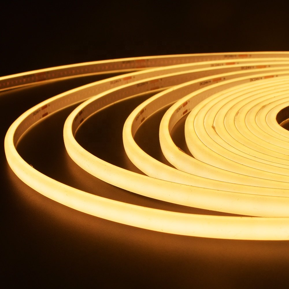LED Adapter DC 24V Neon Flex Single Color BRIGHT 3x5mm Slim LED Neon Lights Flexible LED NEON FCOB Strip Light
