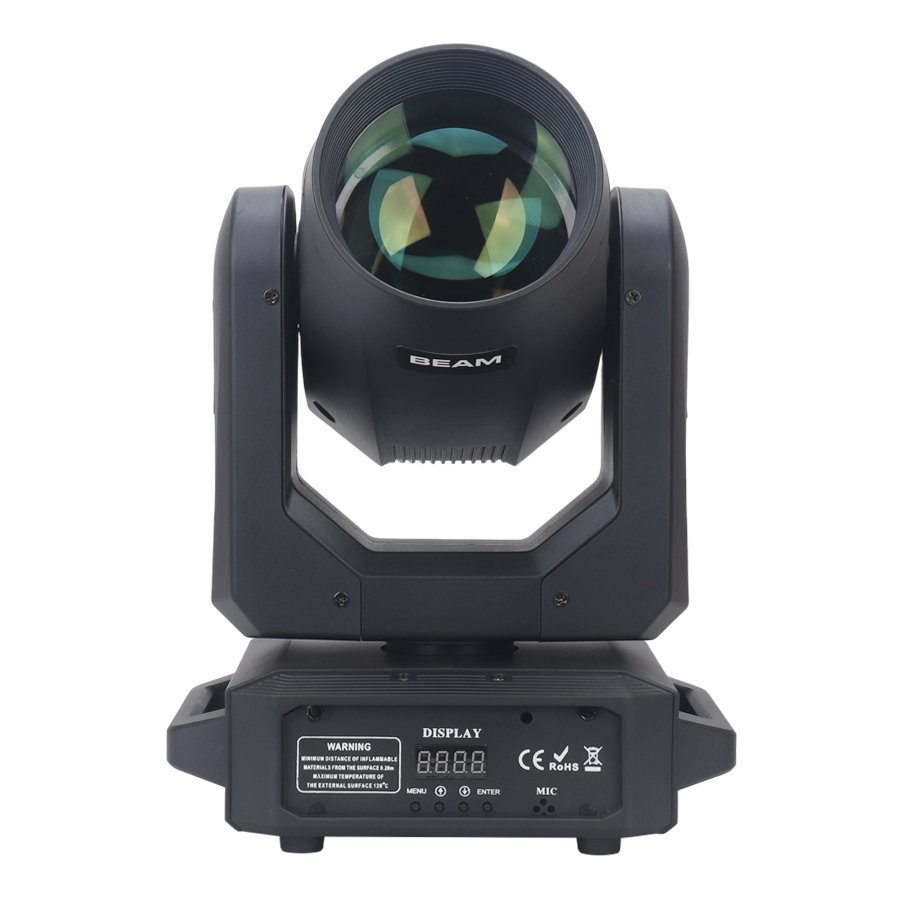 150W LED Gobo Beam Moving Head Light for KTV & Theme Park Disco Stage RGBW & White Emitting Color DMX512 Control Mode