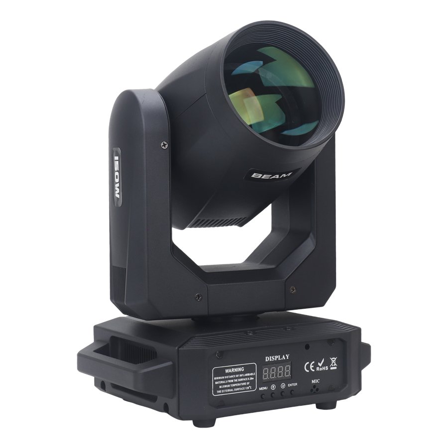 150W LED Gobo Beam Moving Head Light for KTV & Theme Park Disco Stage RGBW & White Emitting Color DMX512 Control Mode