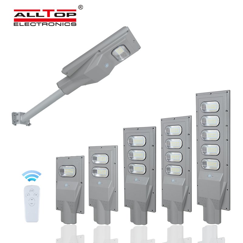 ALLTOP High Quality Best Seller Ip65 All in One Waterproof 5730 Led 3000 6000K 30W 60W 90W 120W 150W Solar Street Light