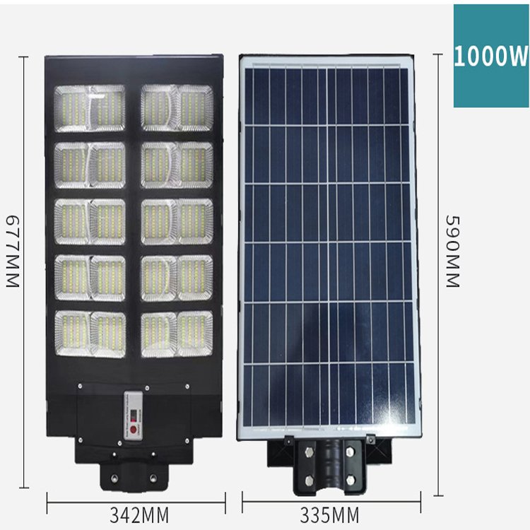 200Lmwatt 2000W 30W 1800 Pcs Led Chip Outdoor Lamp 20 in 1 Soller Panel Decoration Solar Street Light for Public Lighting