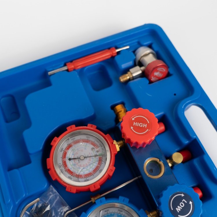 R134a High Quality Common Cool Gas Meter Refrigerant Manifold Gauge Set