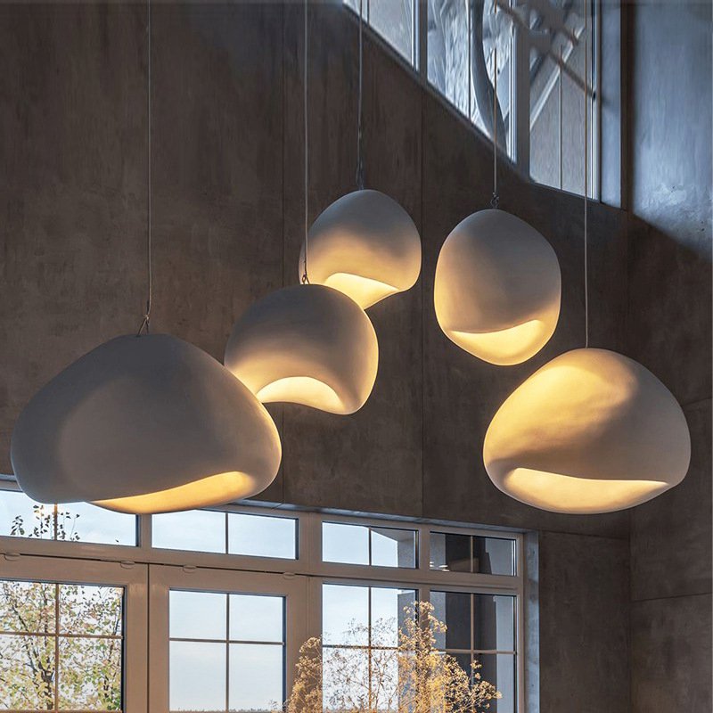 Nordic Modern Wabi Sabi Pendant Light Lamp Chandelier Cloud Minimalist LED Pendant Light Industrial Chandelier Pendant Lamp