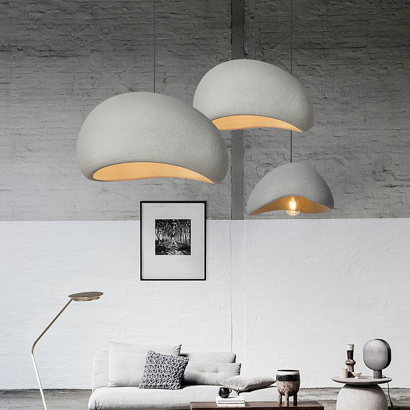 Nordic Modern Wabi Sabi Pendant Light Lamp Chandelier Cloud Minimalist LED Pendant Light Industrial Chandelier Pendant Lamp