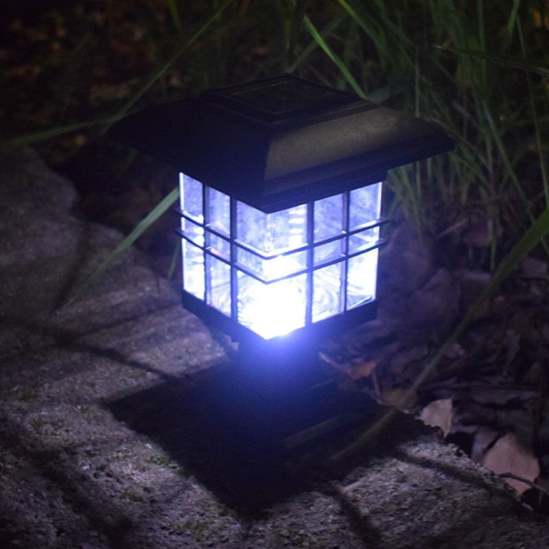 Solar Pillar Lamps Garden Landscape Lights LED Outdoor Waterproof Lighting Park Decorative Lights