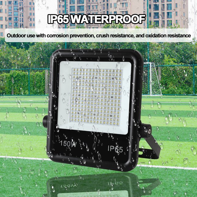 30/60/90/120 Degree Adjustable Outdoor Spotlight White Black Led Flood Light 150 Watts