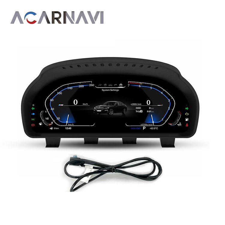 ACAR LCD Dashboard Panel Virtual Digital Instrument Cluster for BMW 3 Series F30 F31 E90 E92