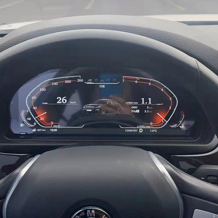 ACAR LCD Dashboard Panel Virtual Digital Instrument Cluster for BMW 3 Series F30 F31 E90 E92