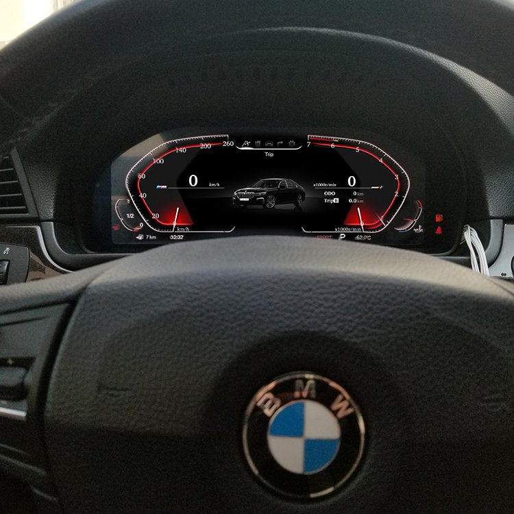 ACAR LCD Dashboard Panel Virtual Digital Instrument Cluster for BMW 3 Series F30 F31 E90 E92