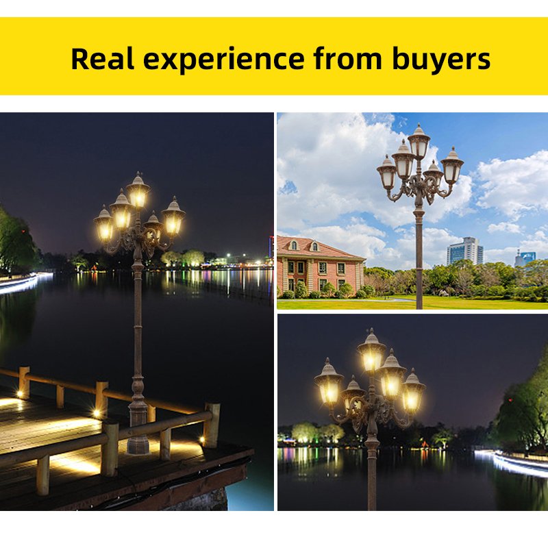 New Design Aluminium High Lumen and Good Quality 12W 18W 24W All in One Solar Garden Light Solar Yard Garden Light