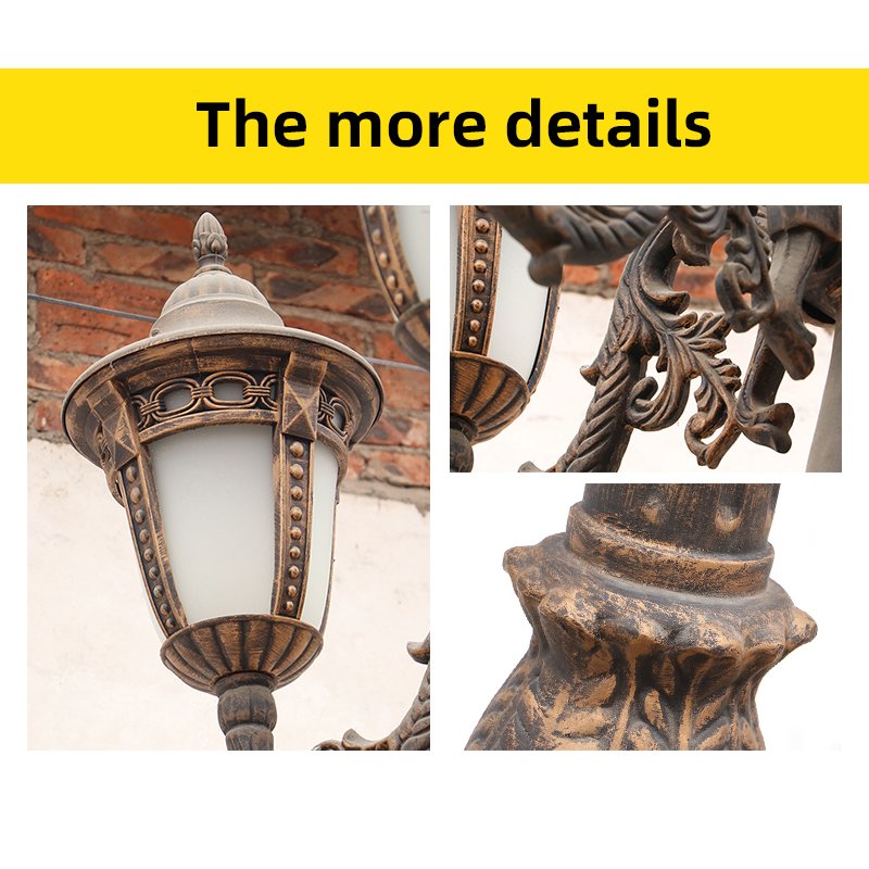 New Design Aluminium High Lumen and Good Quality 12W 18W 24W All in One Solar Garden Light Solar Yard Garden Light