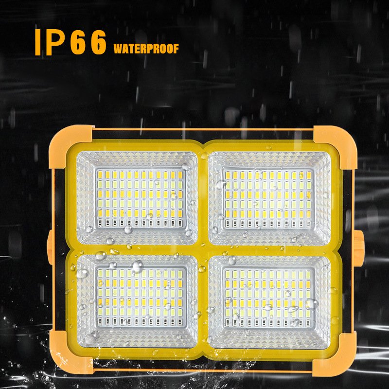Multi-Functional Outdoor Emergencysolar Light Waterproof Solar Flood Light Outdoor Solar Flood Lights Usb Portable Power Bank