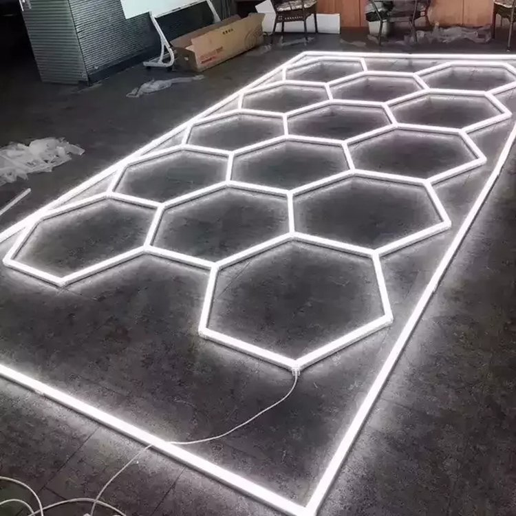 Factory Direct Sales 8ft*16ft Light Led Hexagonal for Workshop Parking Garage Light Supplier From China