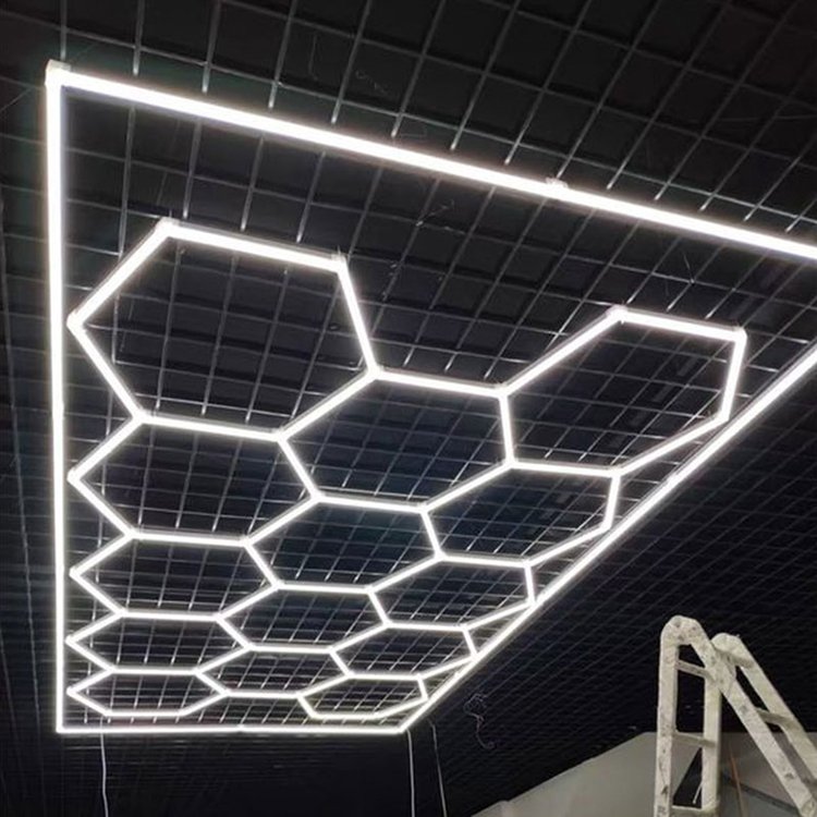 Factory Direct Sales 8ft*16ft Light Led Hexagonal for Workshop Parking Garage Light Supplier From China