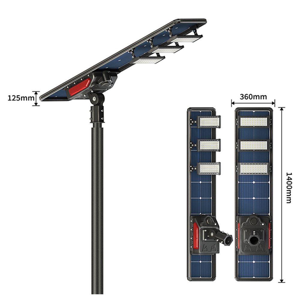 Free Design 40w 50w 60w 70w Sensor Remote Control Induction Waterproof Outdoor Integrated All in One Led Solar Street Light