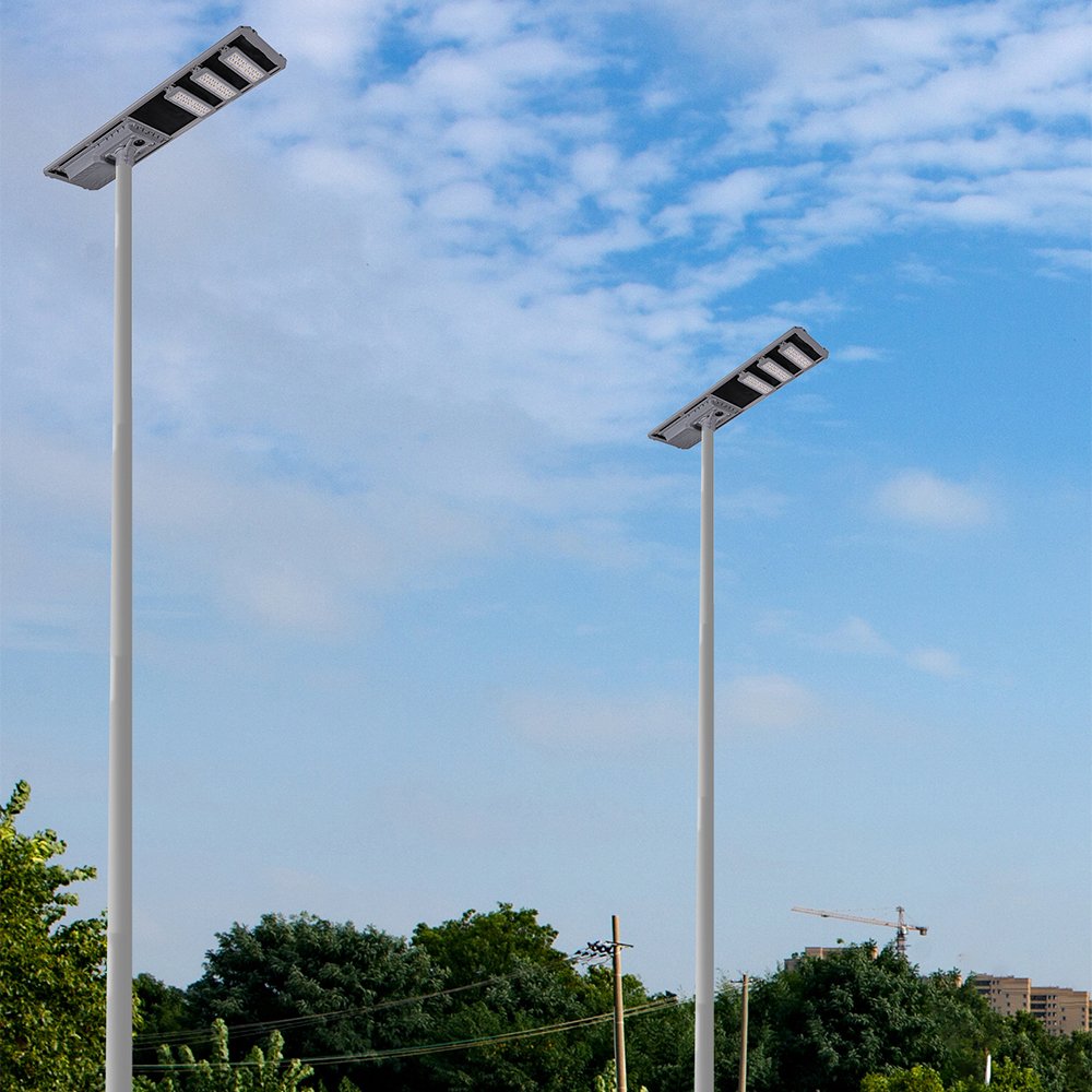 Free Design 40w 50w 60w 70w Sensor Remote Control Induction Waterproof Outdoor Integrated All in One Led Solar Street Light