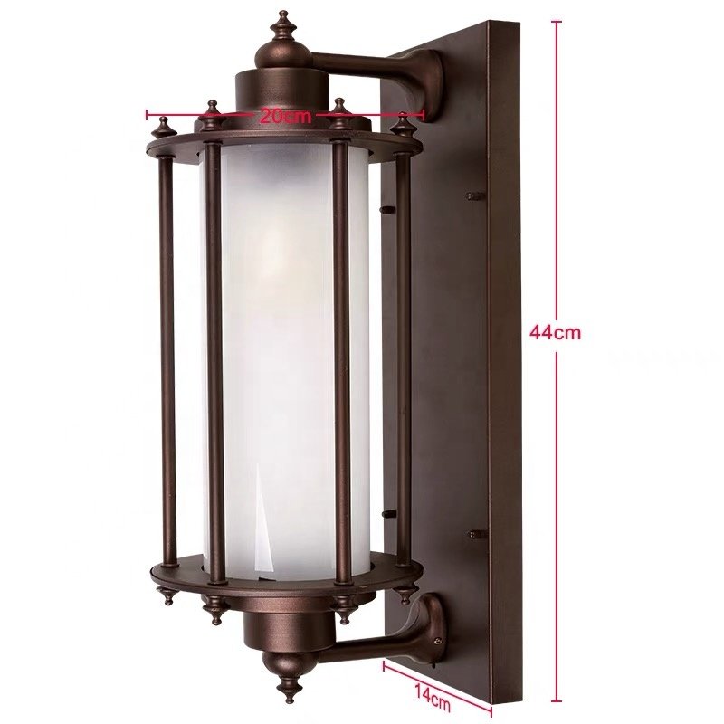 New Retro Modern Design Outdoor Wall Lamps Wall Light 10w 15w 3000K IP65 Waterproof Light Wall Lamp Led for Corridor Lighting