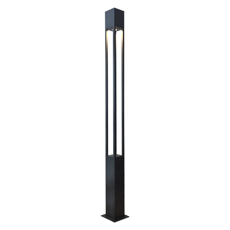 7W10W 12W 16W 18W IP65 COB Landscape Modern Post Lawn Lamp 0.2M 0.3M 0.4M 0.6M 0.8M 1M 2M 3M Outdoor Bollard LED Garden Light