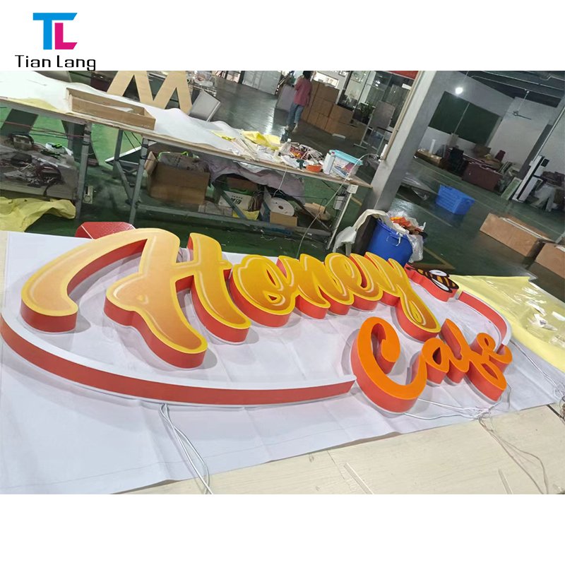 Custom Logo Outdoor Waterproof LED Lighting Letters ACryl and Glass Marquee Letter Sign for Wedding Decoration and Office Use