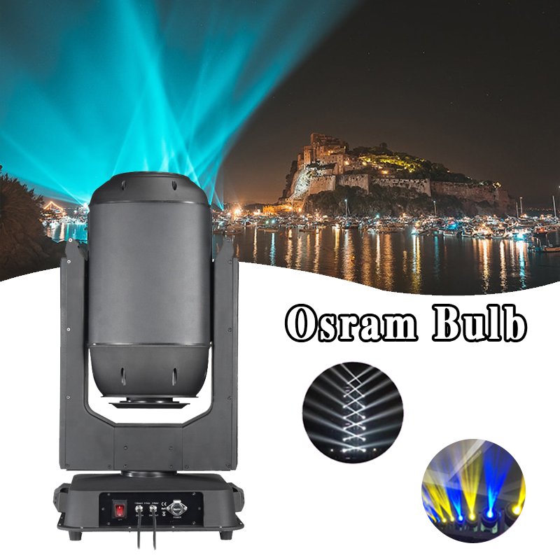 Grace 600W Outdoor Super Sky Beam Moving Head Light Waterproof IP65