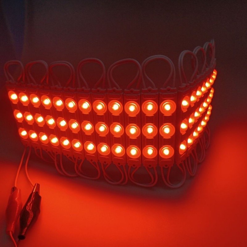 AC 110V/220V LED Light Module with 3 LEDs 2 Watts Power for Sign Letter Advertising Lightbox