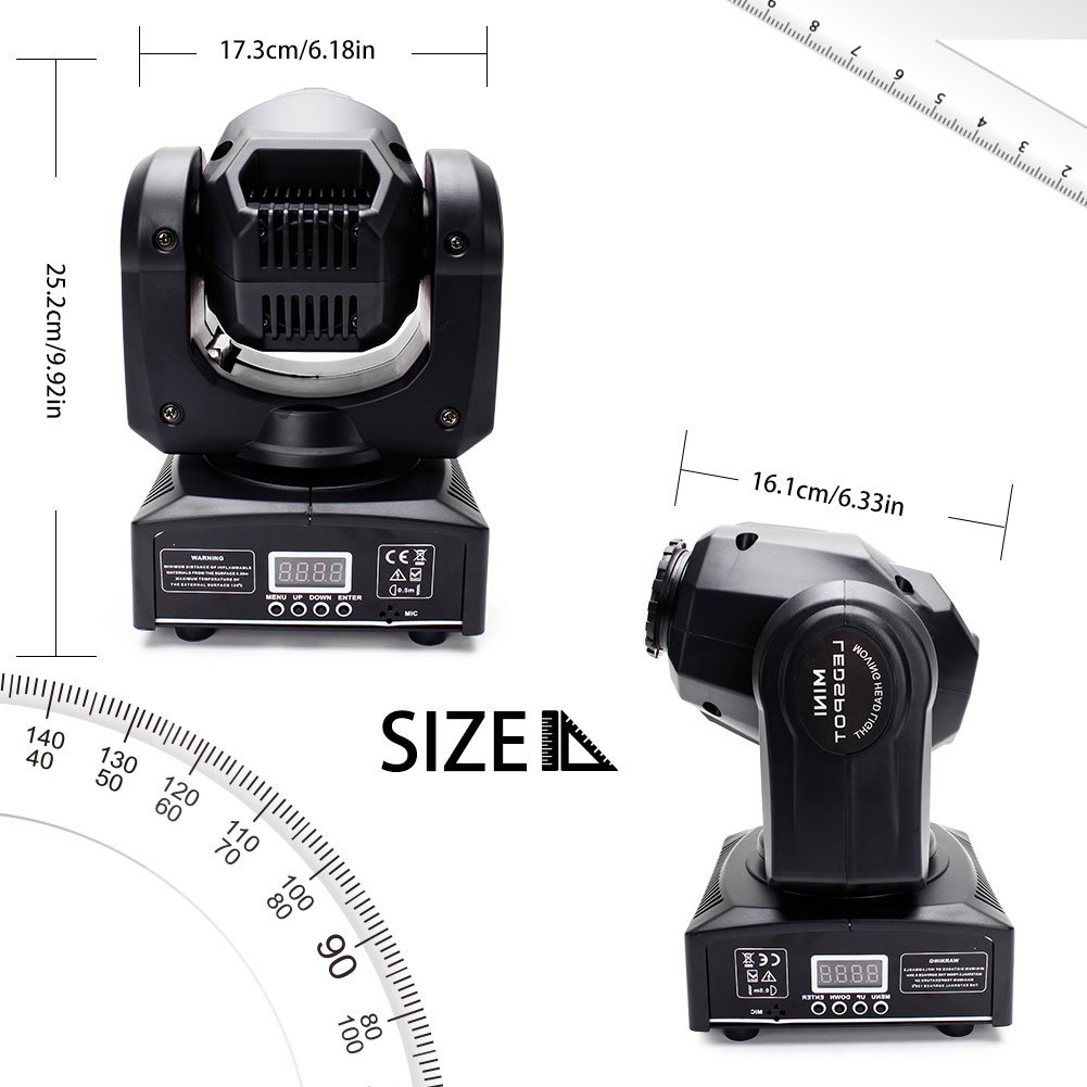 Mini 60W Ktv Party Sharpy Beam Moving Light Stage Lighting for Dj Disco Club Night Moving Head Light