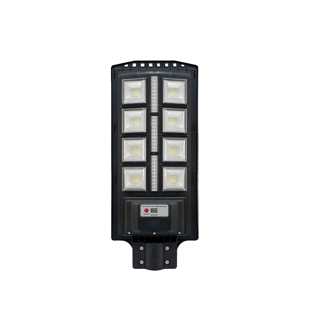 300W 400W 500W 800W 1000W China Outdoor Solar Street Lamp ABS Remote Control Waterproof Solar Powered Led Street Light