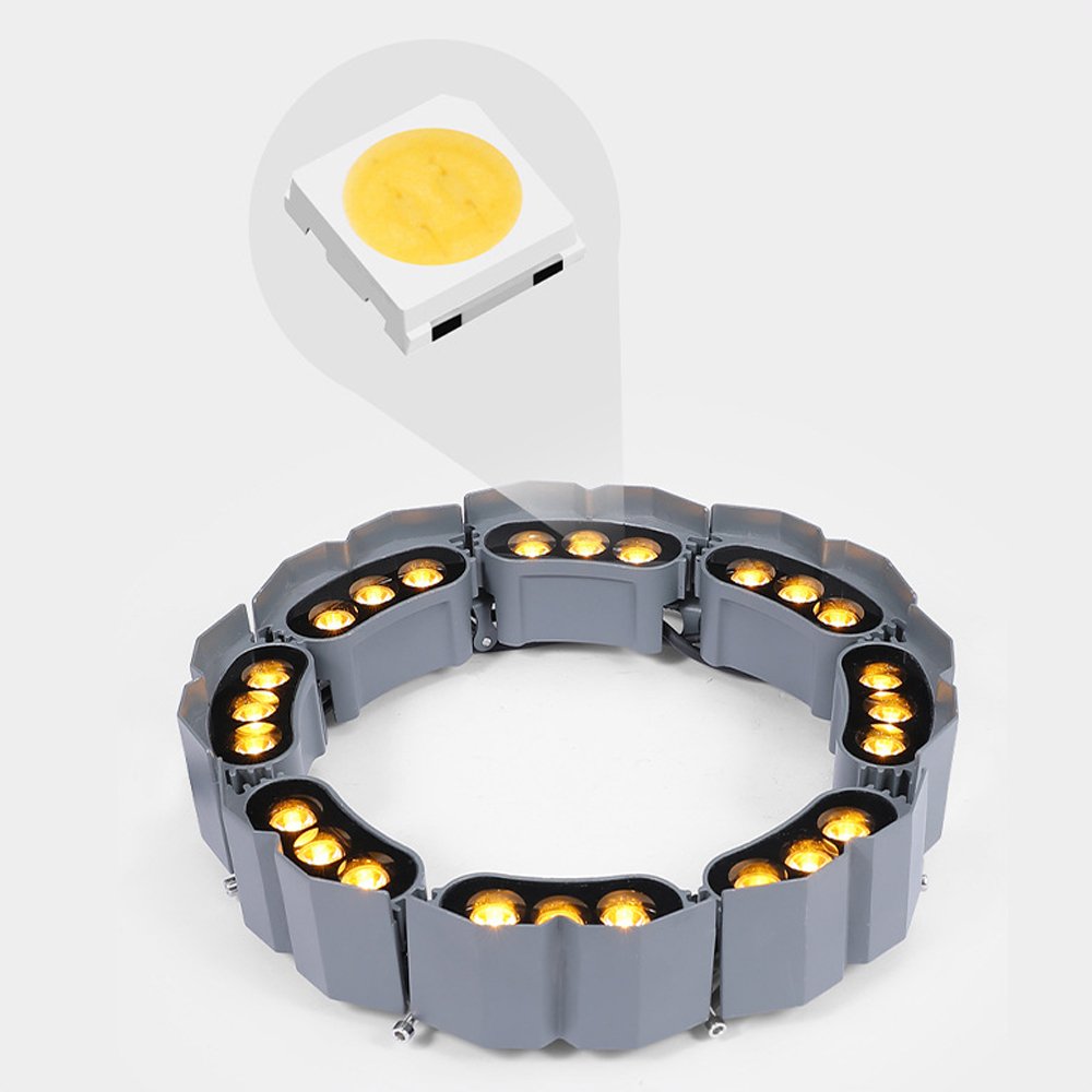 24w Linkable Palm Hug Tree Light Ip65 Waterproof DC24V Outdoor Lighting Landscape Garden Tree Lamp Ring Led Spot Light
