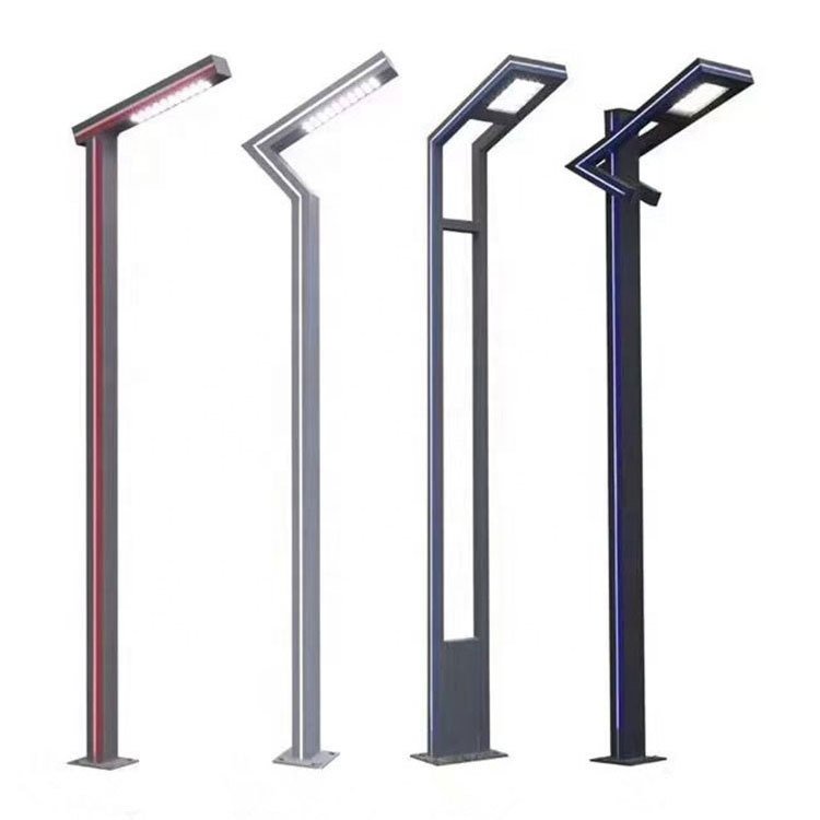 Aluminium Waterproof IP65 Pole Lamp Park Landscape Post Top Outdoor LED Garden Light